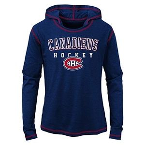 Montreal Canadiens Youth Girls Drop Shoulder Tee